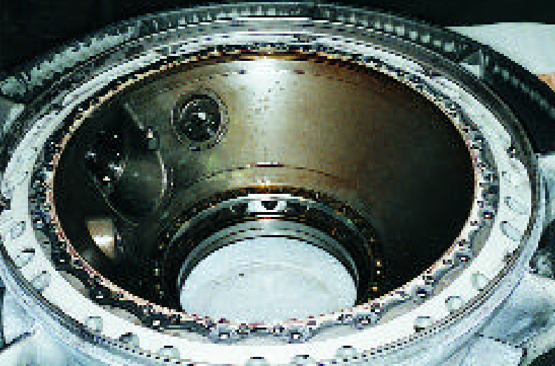 運行了18500小時之后的RB -211發(fā)動機(jī)